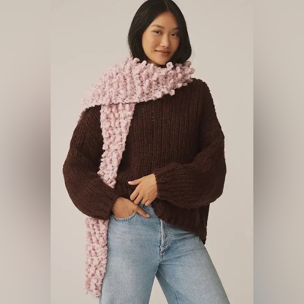 Anthropologie Loopy Mango Loop Scarf